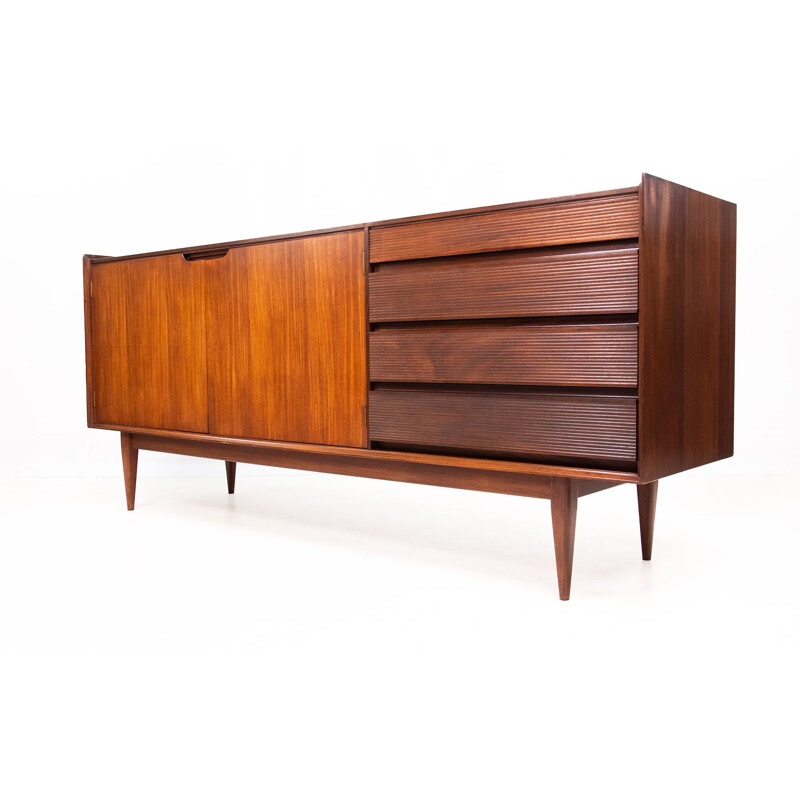 British afromosia teak vintage sideboard by Richard Hornby for Fyne Ladye, 1960s