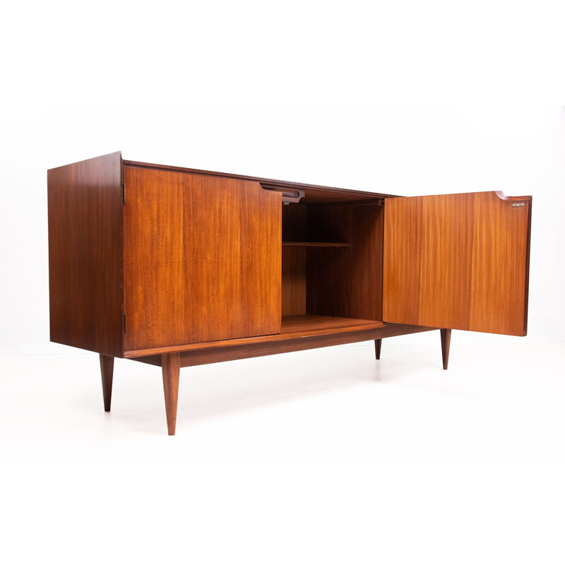 British afromosia teak vintage sideboard by Richard Hornby for Fyne Ladye, 1960s