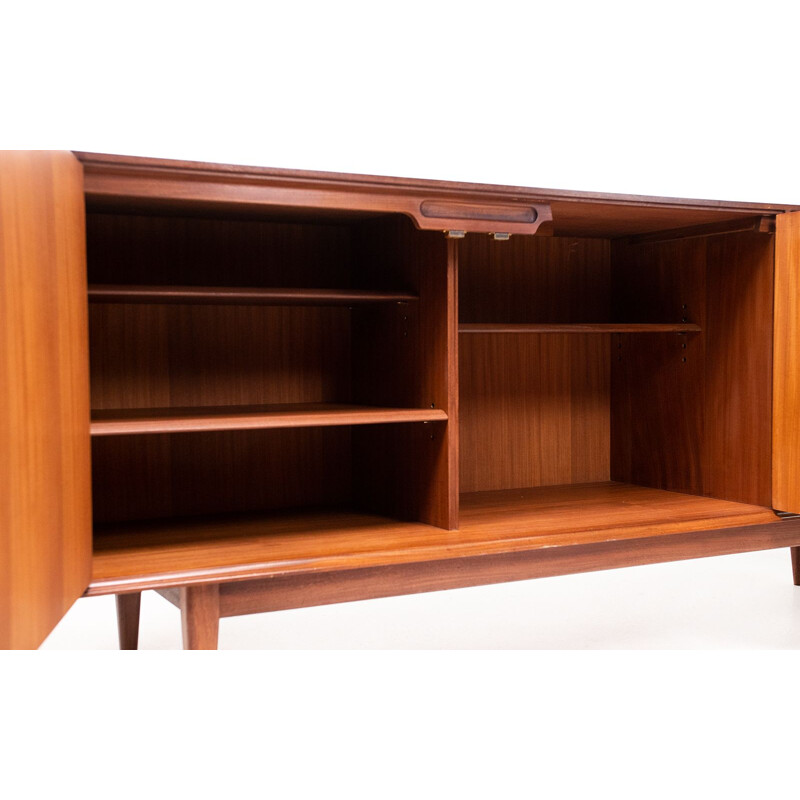 British afromosia teak vintage sideboard by Richard Hornby for Fyne Ladye, 1960s