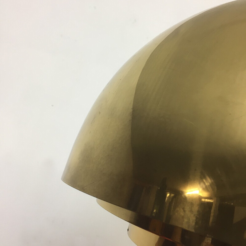 Vereinigte Werkstätten Collection hanging light in brass - 1970s