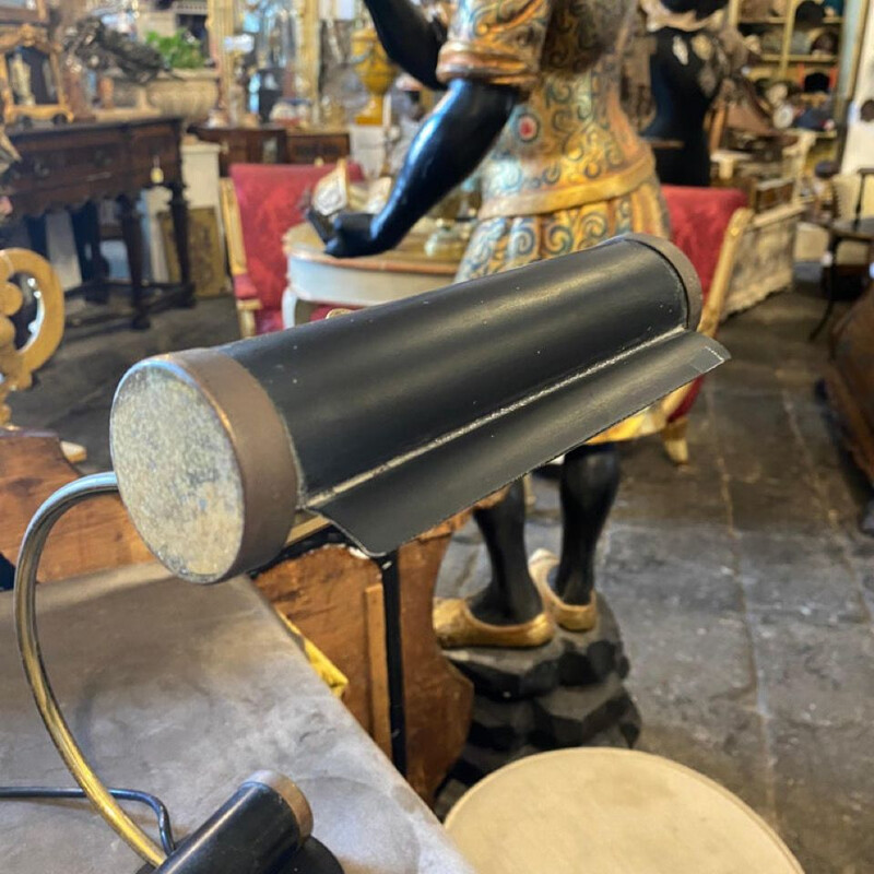 Mid-century brass Italian desk lamp, 1960s