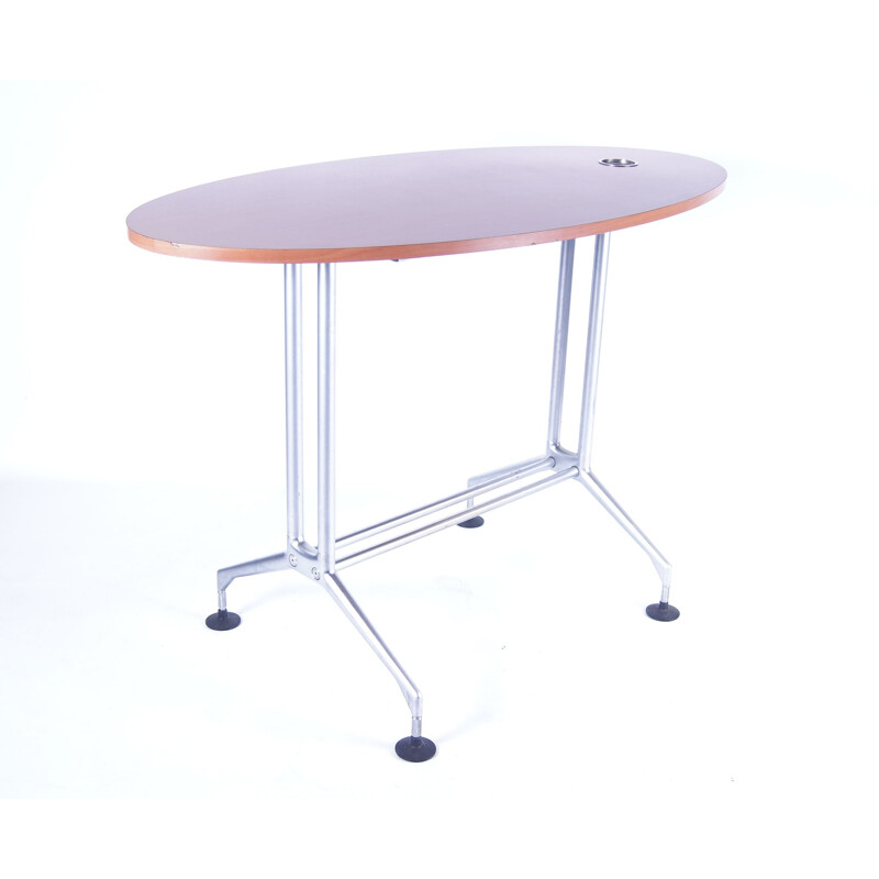 Vintage high stand table on alloy feet by Vitra Ad Hoc