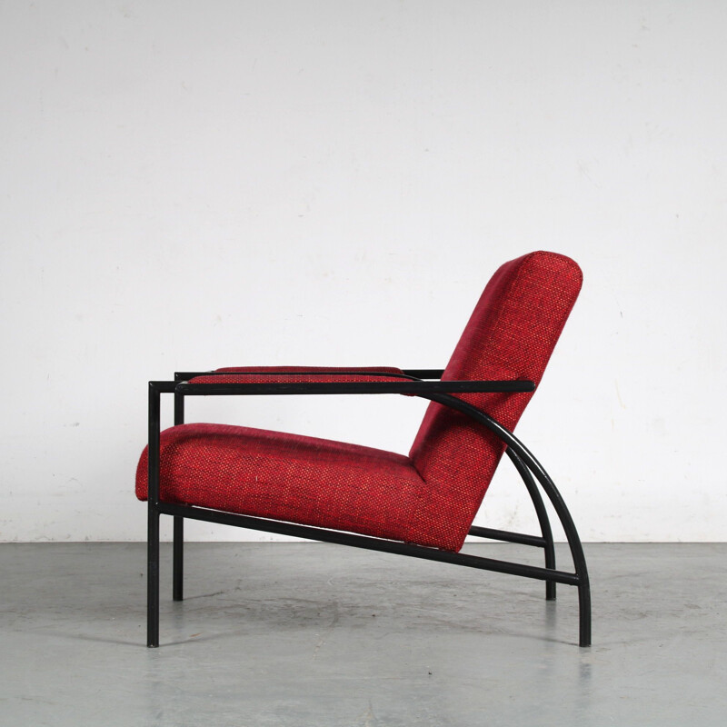 Vintage armchair by Gerard Vollenbrock for Gelderland, Netherlands 1980s