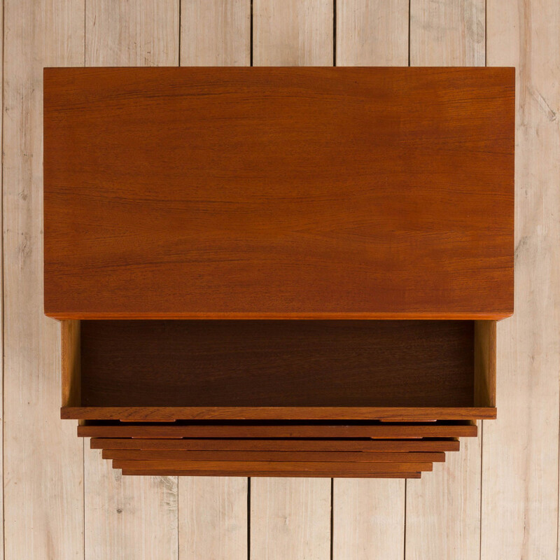 Danish mid century chest of drawers in teak, 1960s