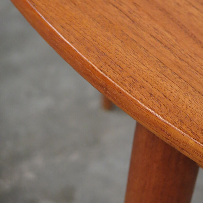 Vintage teak table with extensions, 1960