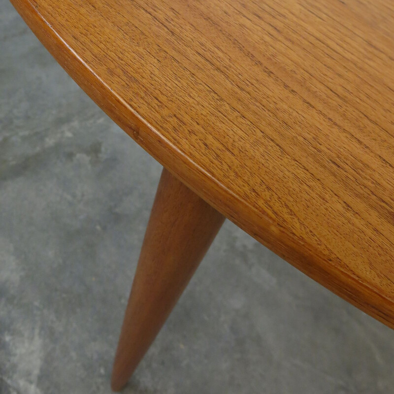 Vintage teak table with extensions, 1960