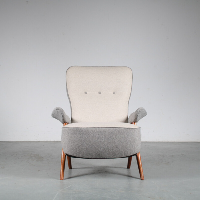 Vintage armchair by Theo Ruth for Artifort, Netherlands 1950