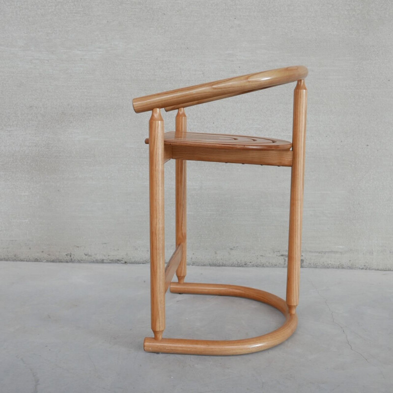 Pair of German vintage bentwood bar stools, 1980s