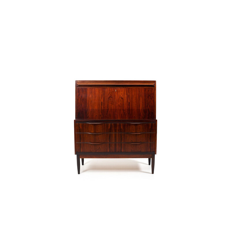 Vintage secretary by Erling Torvits for Klim Møbelfabrik, Denmark 1960