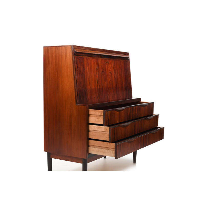 Vintage secretary by Erling Torvits for Klim Møbelfabrik, Denmark 1960