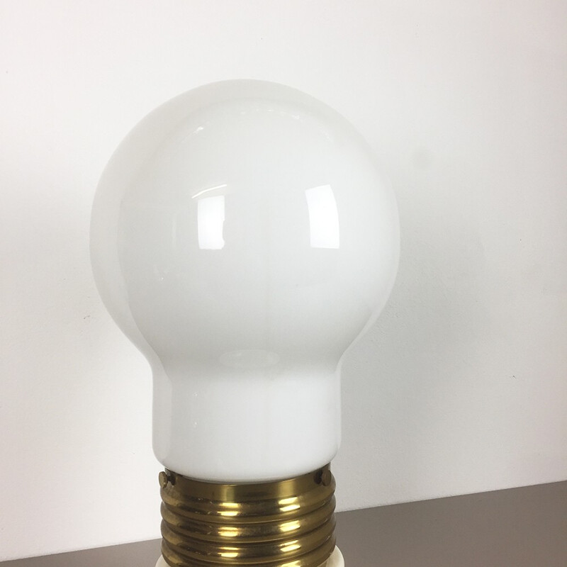 Lampe de table italienne en forme d'ampoule - 1970