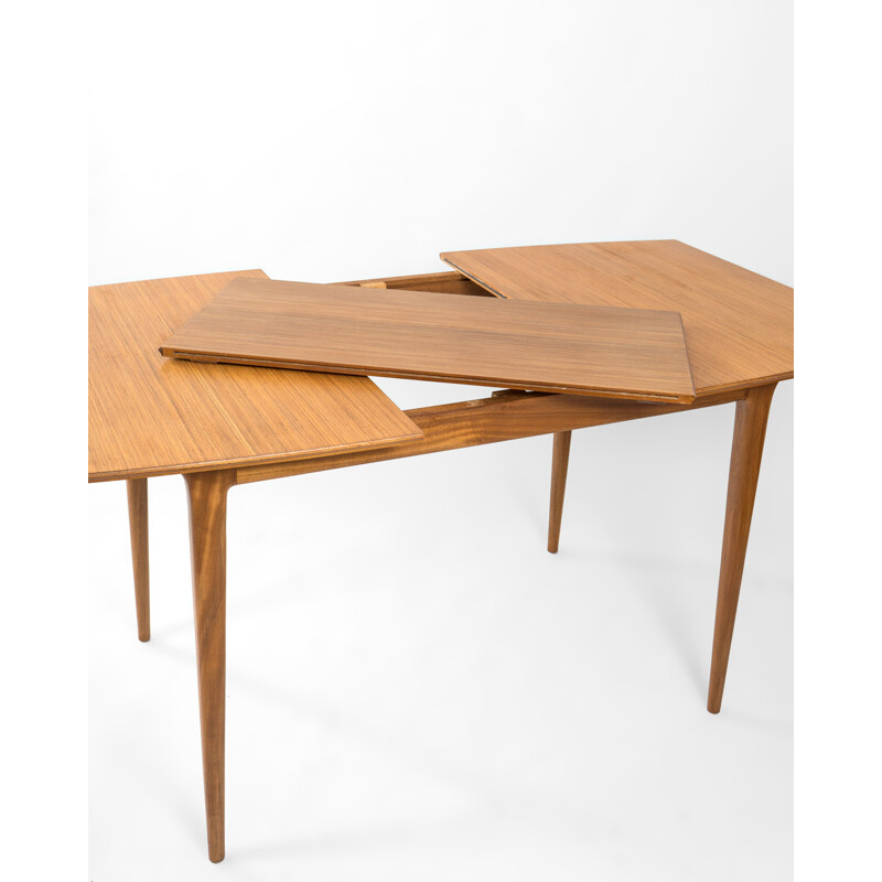 Vintage extendable T1 dining table by T. Robertson for A.H. Mcintosh & Co, UK 1960s