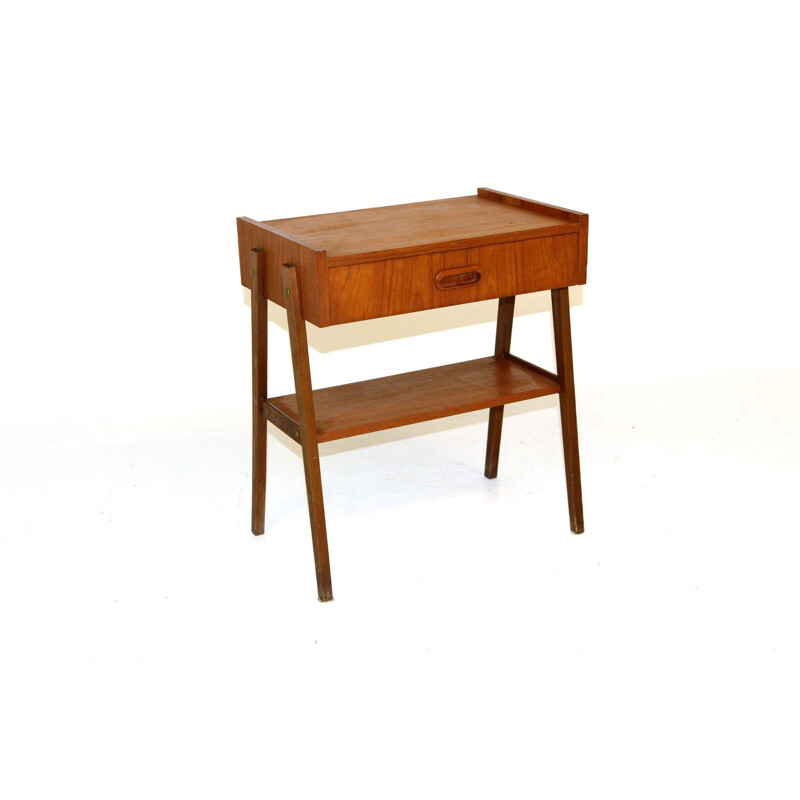 Vintage teak night stand, Sweden 1950