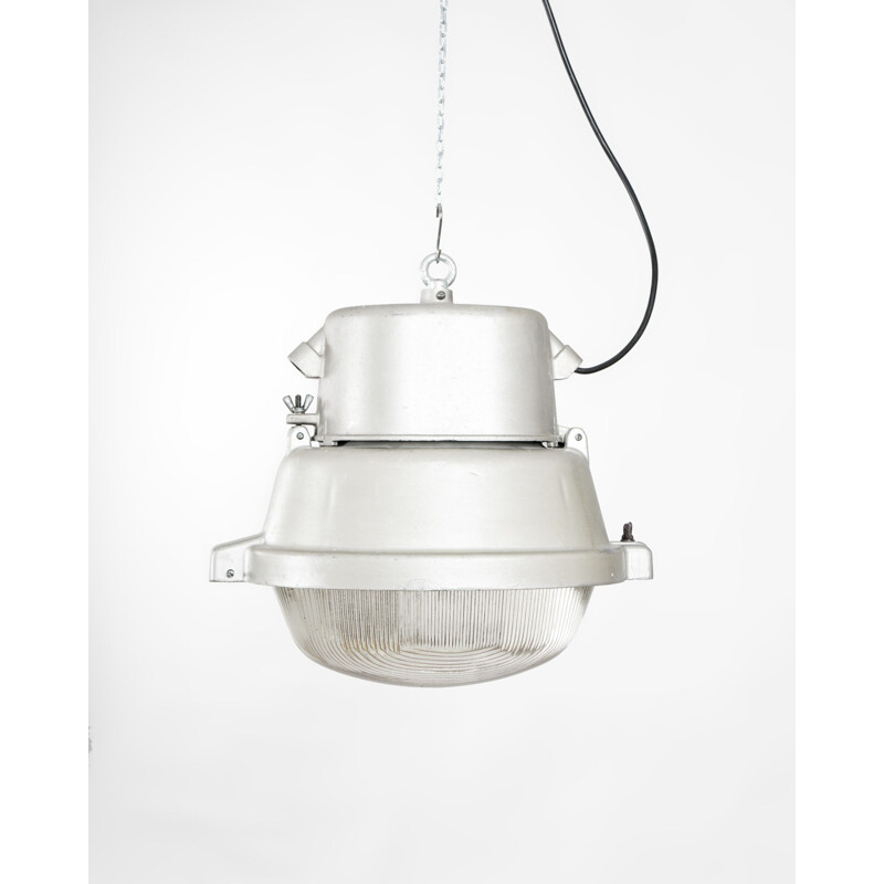 Industrial pendant lamp by Mesko, Poland 1970s