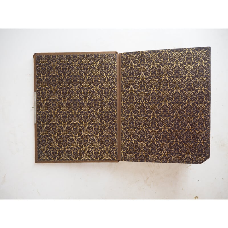 Vintage-Fotoalbum aus Leder