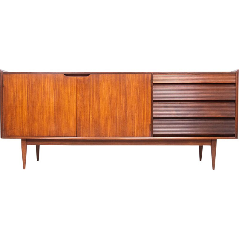 British afromosia teak vintage sideboard by Richard Hornby for Fyne Ladye, 1960s