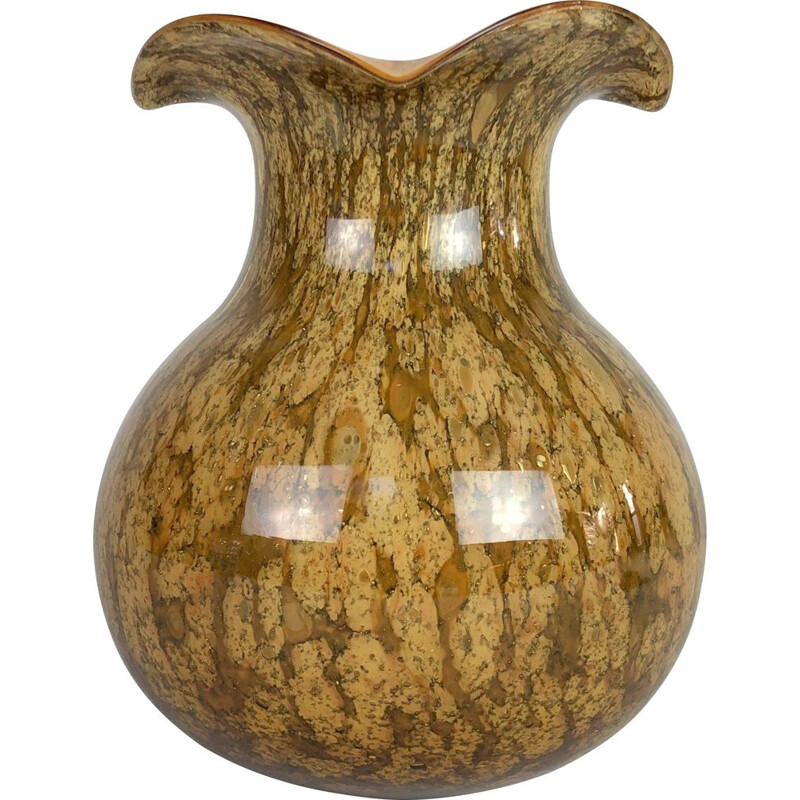 Vase vintage en verre de Murano, 1960