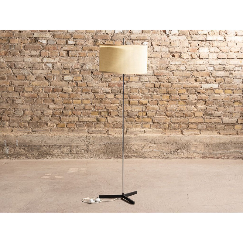 Lampadaire vintage avec abat-jour coulissant, 1960