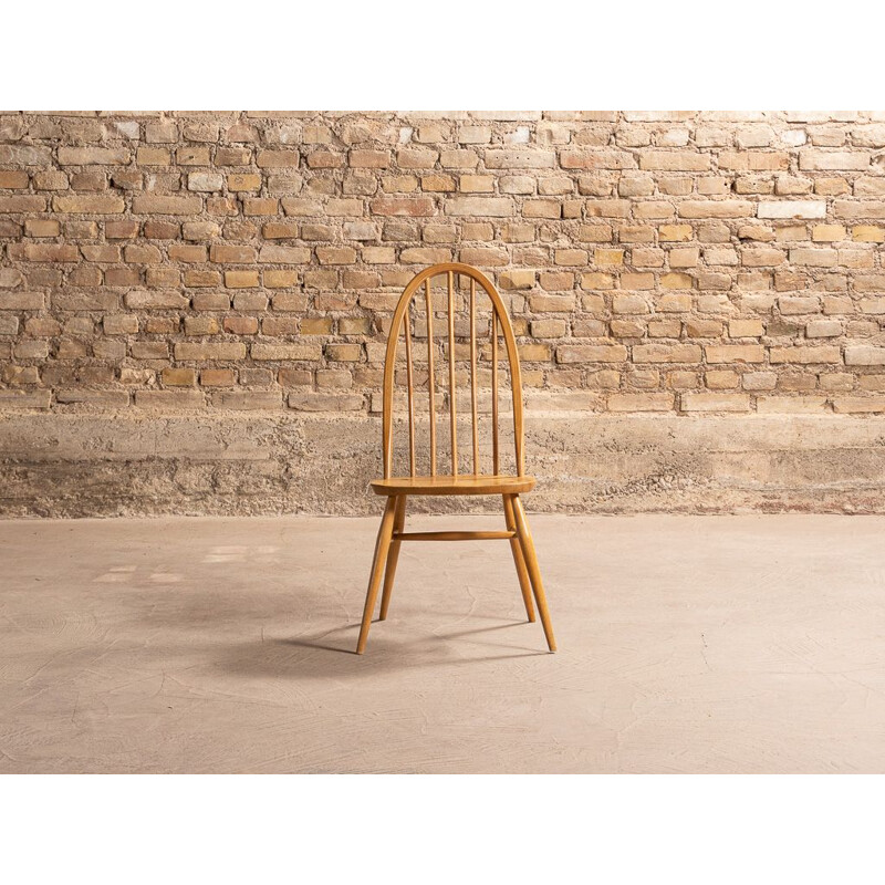 Lot de 4 chaises vintage Windsor Quaker par Lucian Ercolani pour Ercol, Royaume-Uni 1960