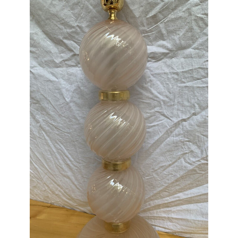Paar Vintage-Lampen von Toso Murano, 1990