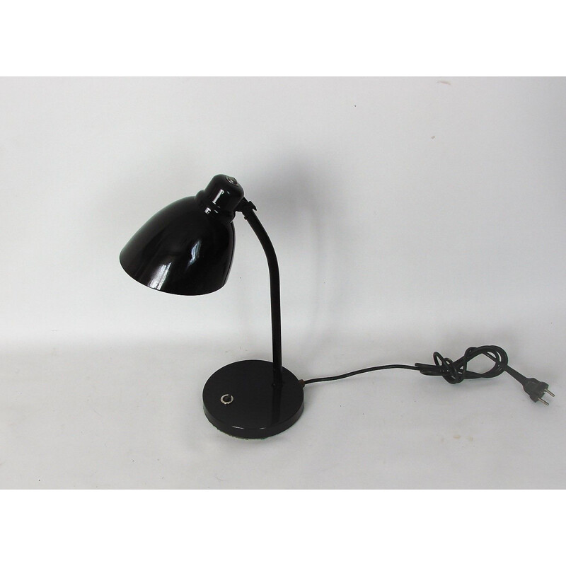 Mid century desk lamp model 1063 by A. Marciniak, 1930s