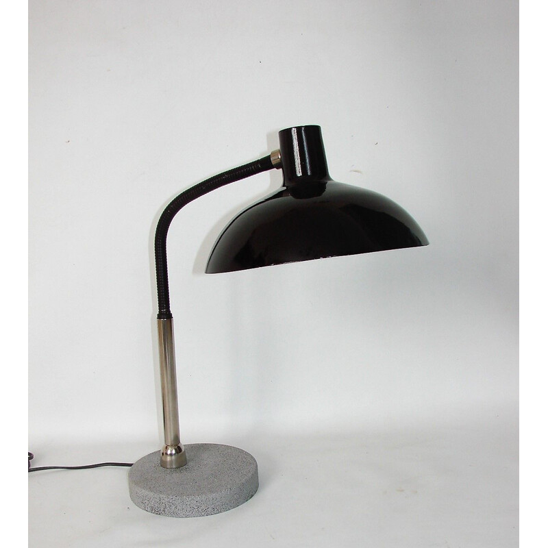 Vintage metal and aluminum desk lamp, 1960