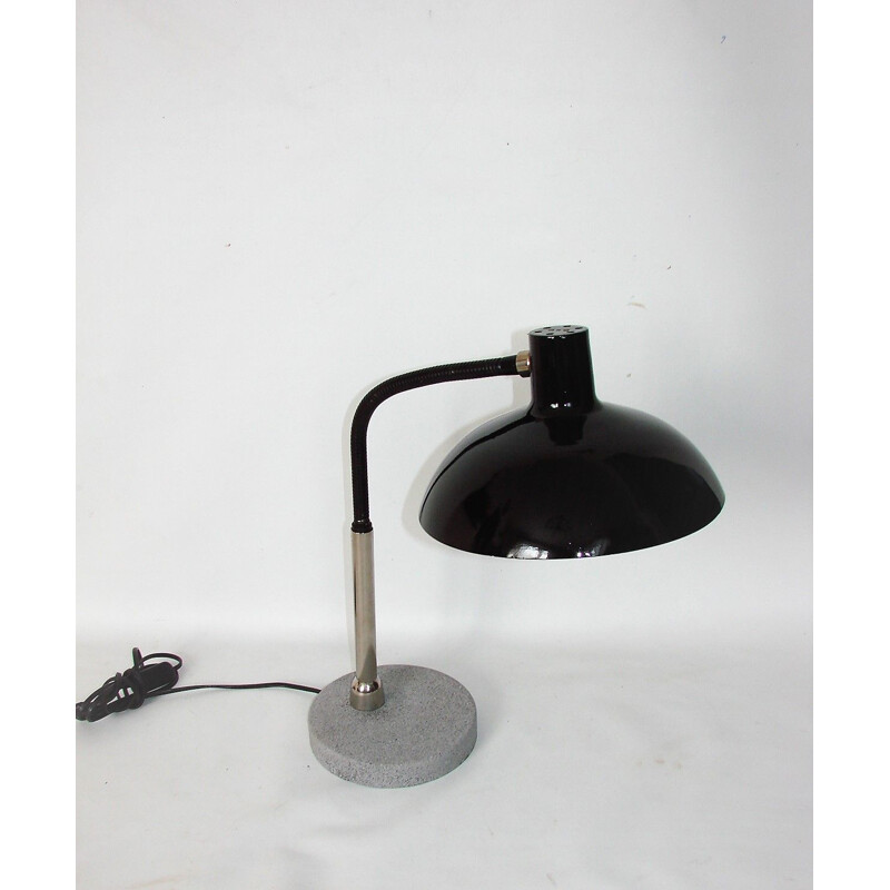 Vintage metal and aluminum desk lamp, 1960