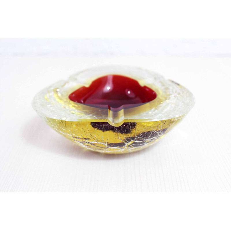 Vintage Murano glass ashtray, 1950