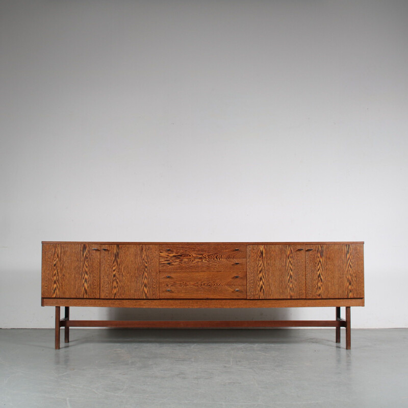 Mid century wengé sideboard, Netherlands 1960s