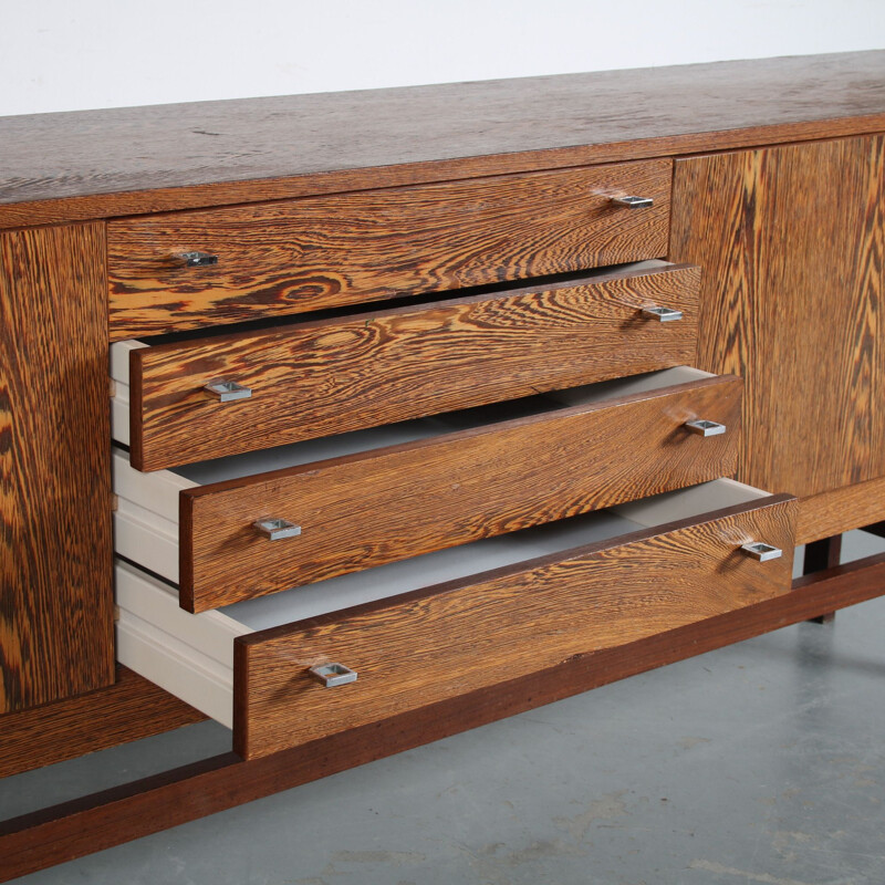 Mid century wengé sideboard, Netherlands 1960s