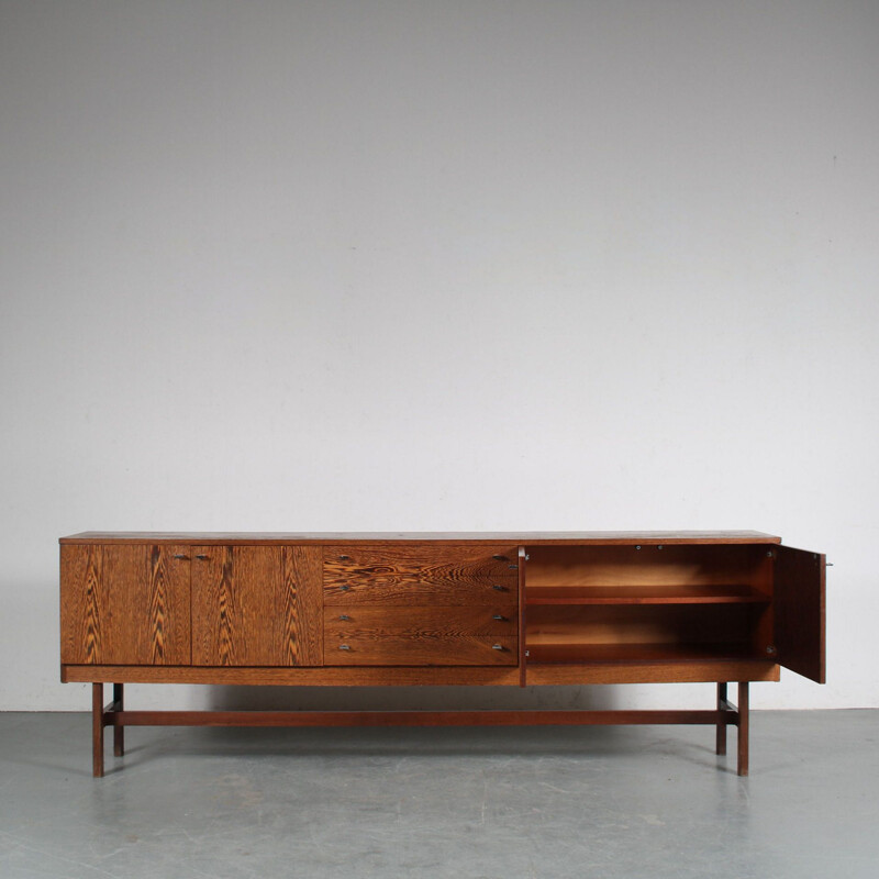 Mid century wengé sideboard, Netherlands 1960s