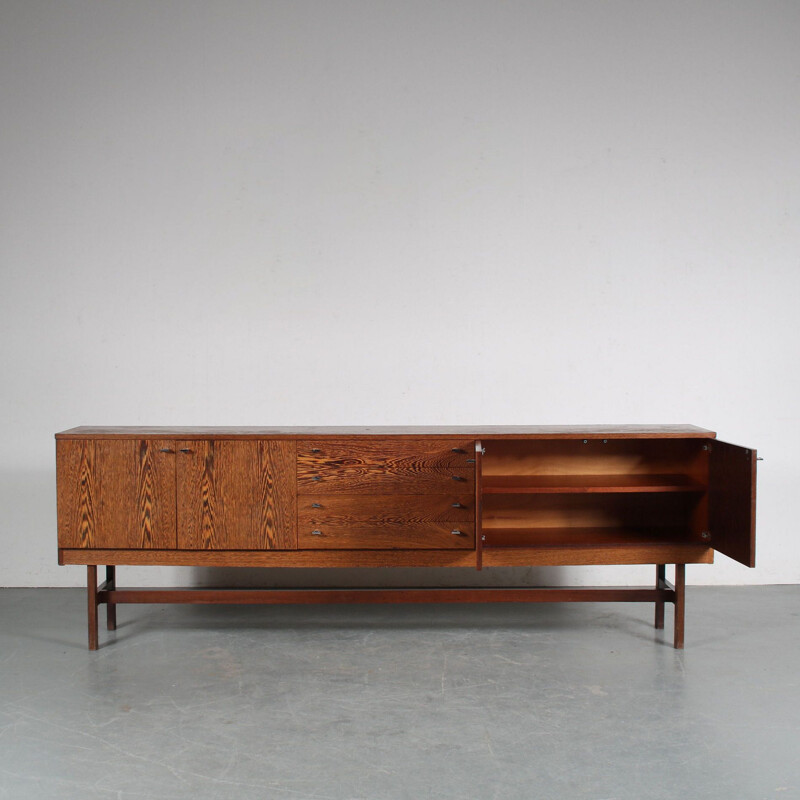 Mid century wengé sideboard, Netherlands 1960s