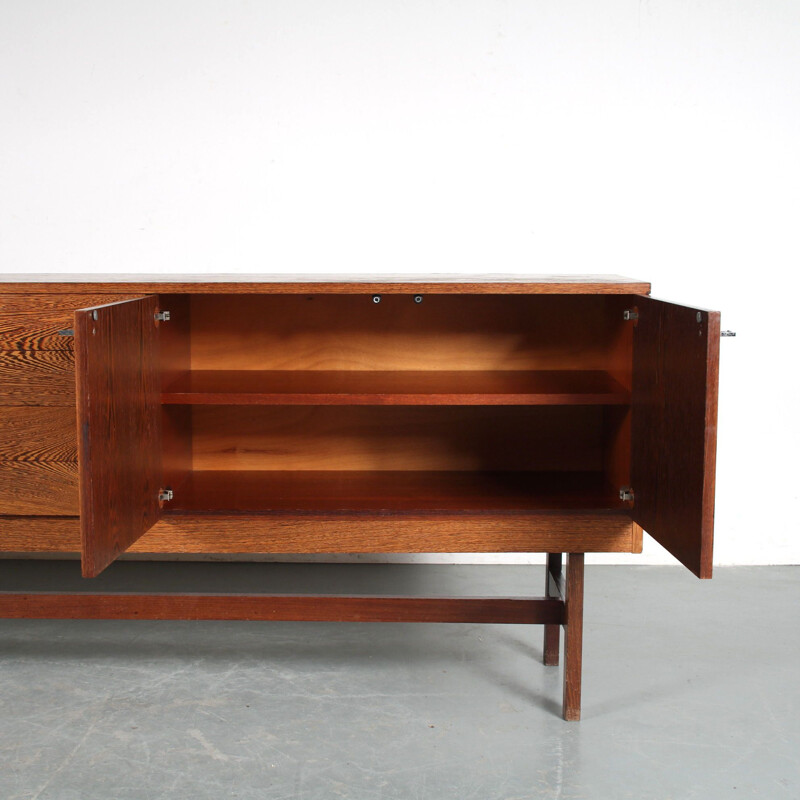 Mid century wengé sideboard, Netherlands 1960s