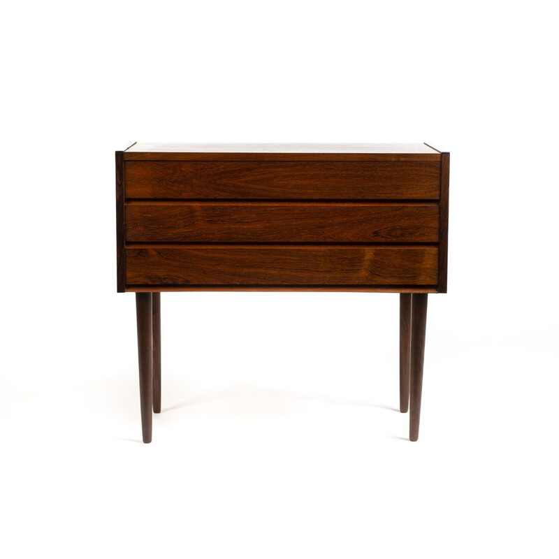 Mid century rosewood chest of drawers, Denmark 1960s