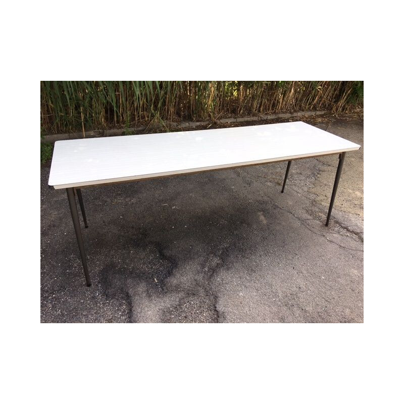 Vintage canteen table in formica, 1960