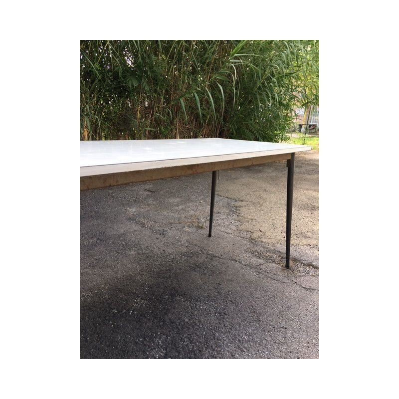 Vintage canteen table in formica, 1960