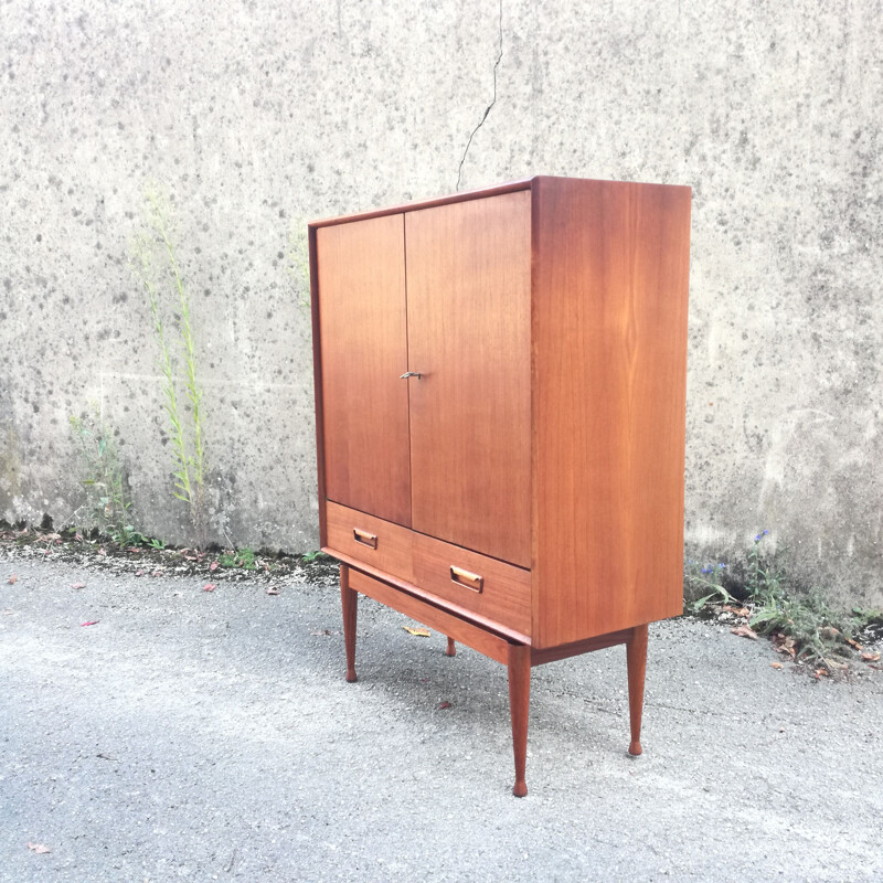 Scandinavian vintage teak cabinet, 1960