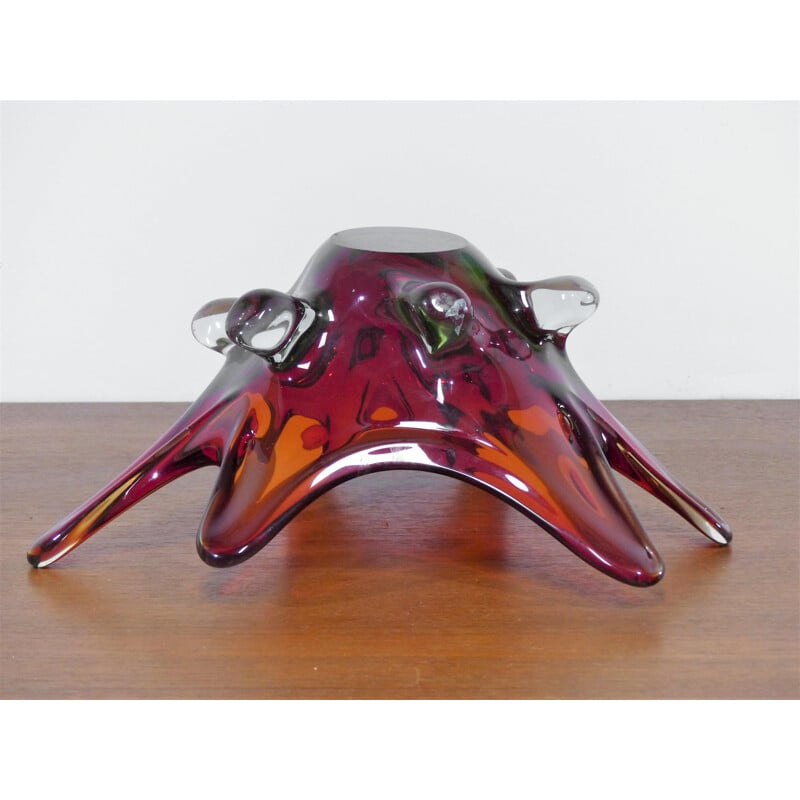 Vintage Murano glass bowl, 1960-1970