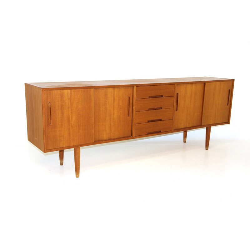 Vintage teak sideboard by Nils Jonsson for Troeds, 1960