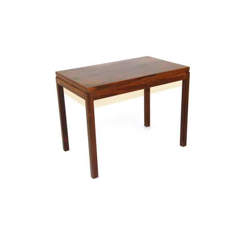 Table d'appoint vintage en palissandre pour HMB, Suède 1960