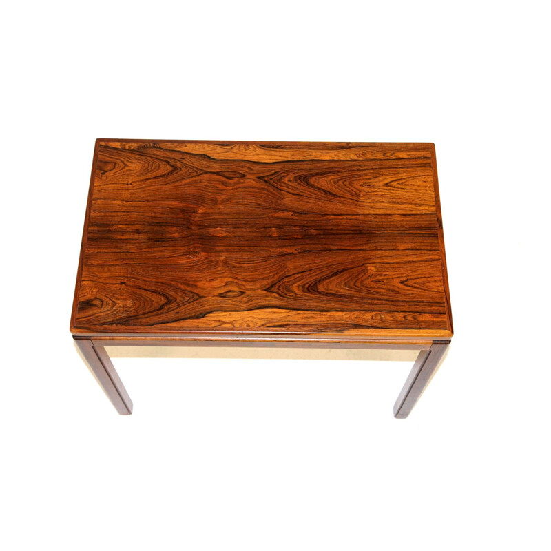 Mid century rosewood side table for HMB, Sweden 1960
