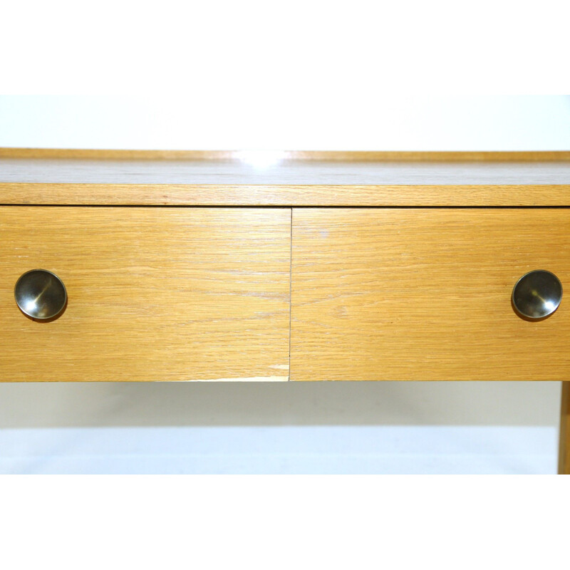 Vintage oakwood console, Sweden 1960