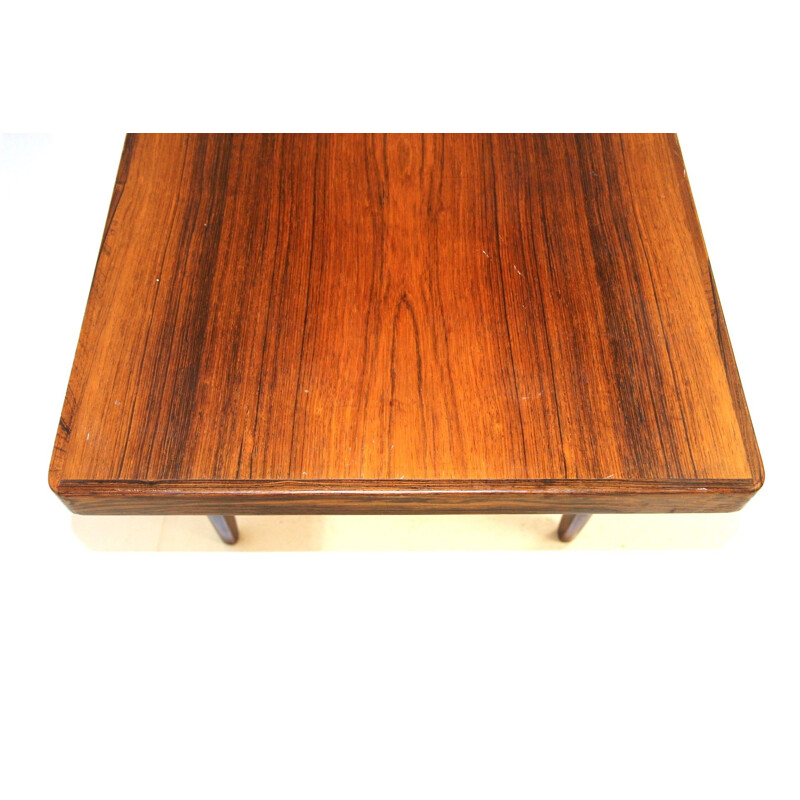 Mesa de café Vintage rosewood, Dinamarca 1960