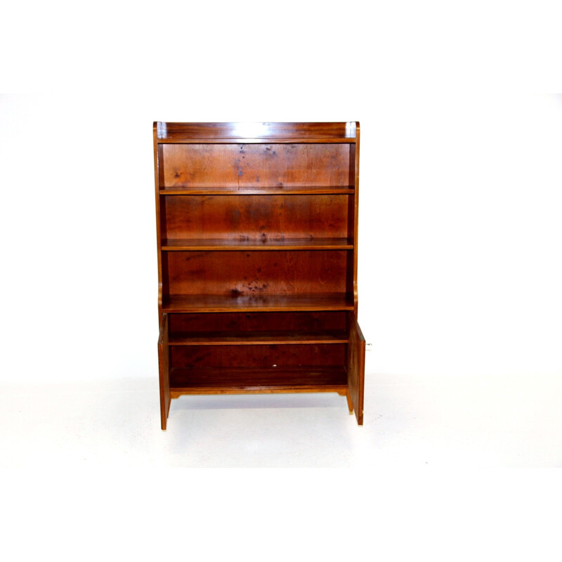 Vintage mahogany secretary, Sweden 1960