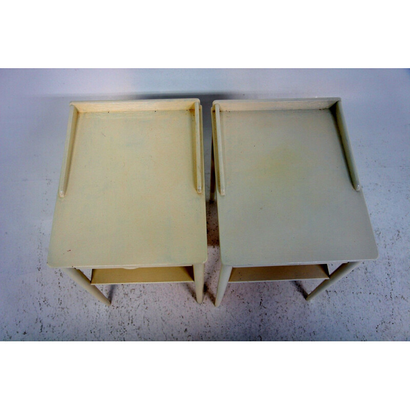 Pair of vintage night stands by Carlström, Sweden 1960