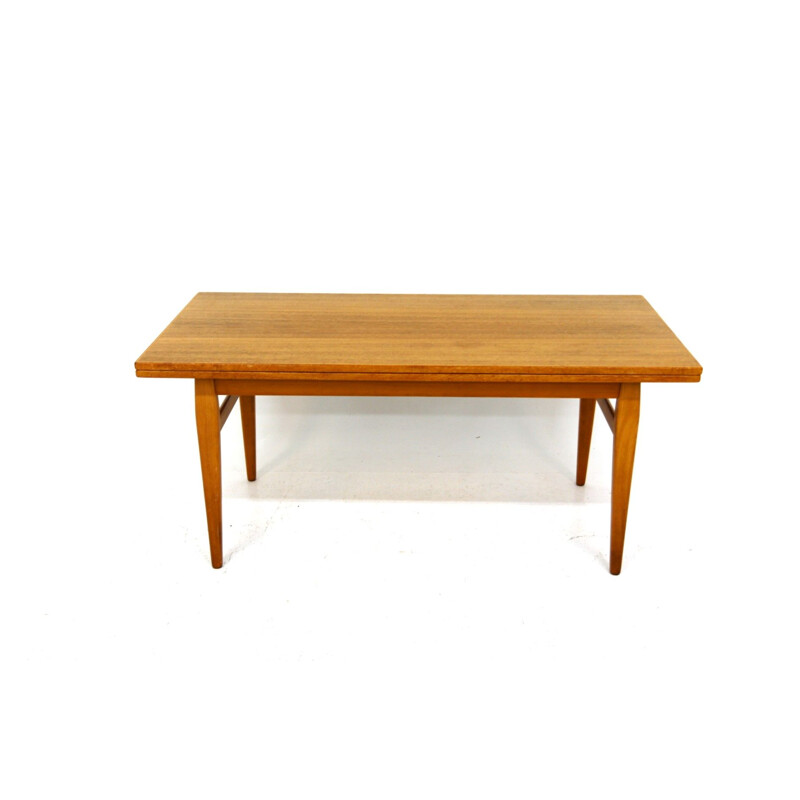 Vintage teak coffee table, Sweden 1950