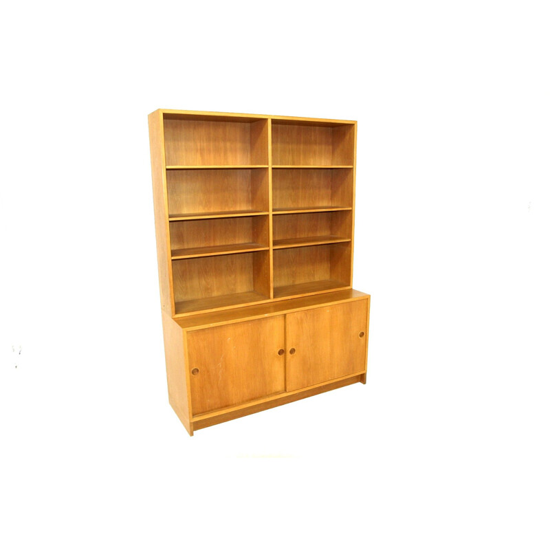 Vintage oakwood "öresund" bookcase by Børge Mogensen for Karl Andersson & Söner, 1960