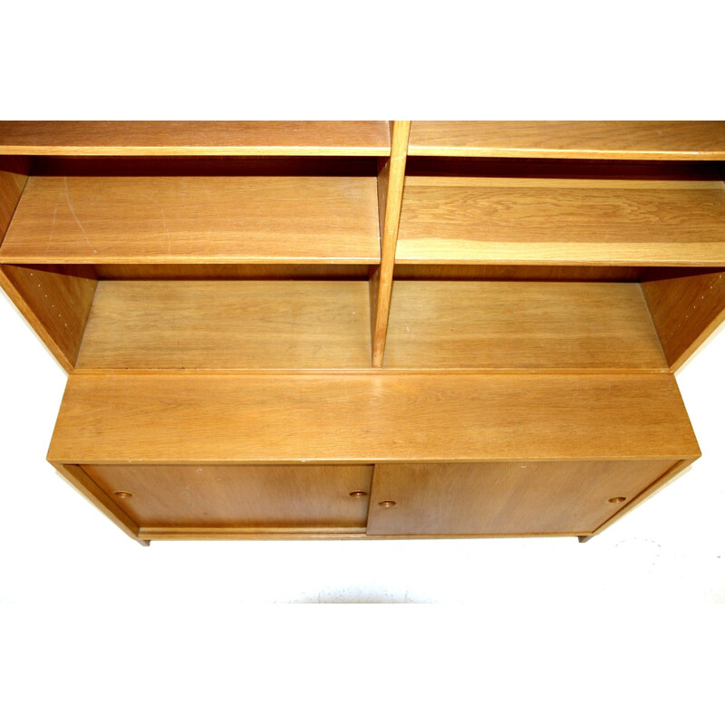 Vintage oakwood "öresund" bookcase by Børge Mogensen for Karl Andersson & Söner, 1960