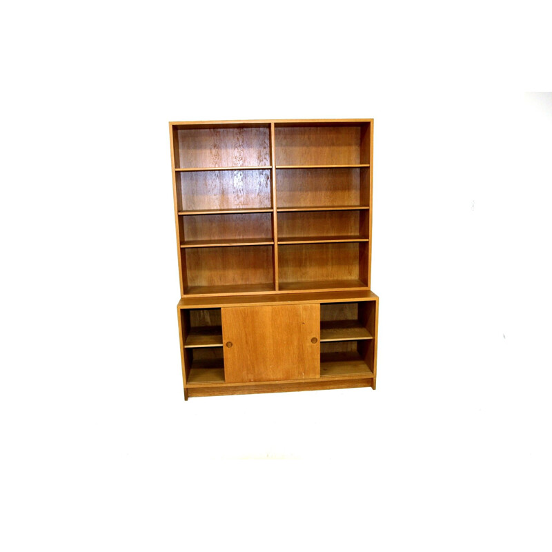Vintage oakwood "öresund" bookcase by Børge Mogensen for Karl Andersson & Söner, 1960