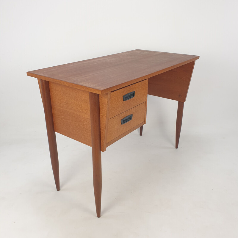Danish mid century desk in teak, 1960s